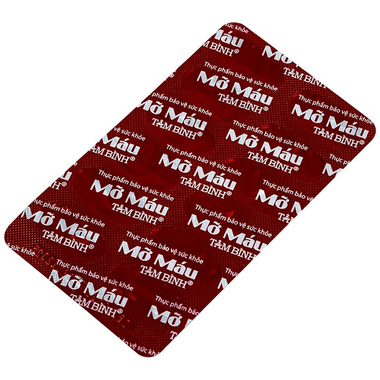 Thực phẩm bảo vệ sức khỏe Mỡ máu Tâm Bình (60 viên)