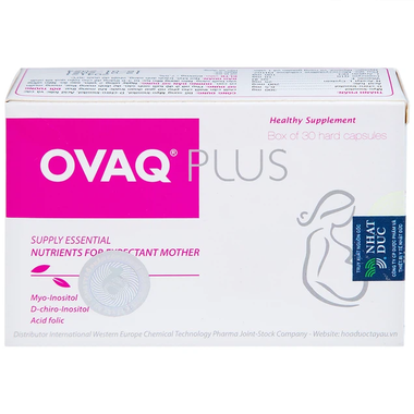 Thực Phẩm Bảo Vệ Sức Khỏe OVAQ Plus (Hộp 30 viên)