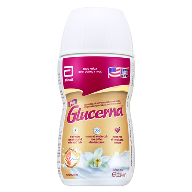 Thực phẩm dinh dưỡng y học Glucerna hương vani (220ml)