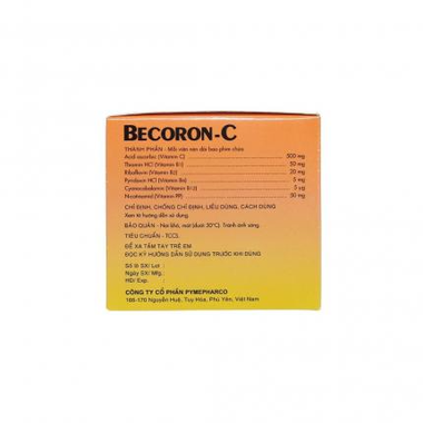 Thuốc Becoron-C hỗ trợ tăng cường, củng cố hệ thống miễn dịch