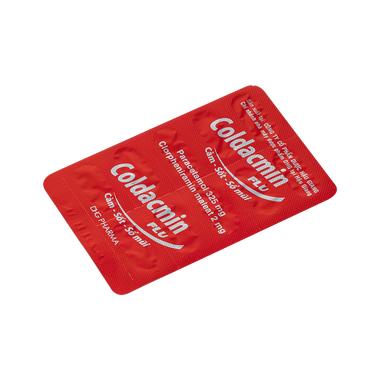 Thuốc Coldacmin Flu DHG điều trị triệu chứng cảm sốt, nhức đầu, đau nhức cơ bắp (10 vỉ x 10 viên)