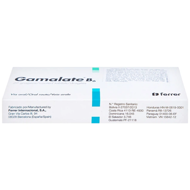 Thuốc Gamalate B6 Ferrer điều trị suy nhược thần kinh chức năng (2 vỉ x 10 viên)