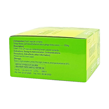 Thuốc Teburap 120mg hỗ trợ điều trị rối loạn tuần hoàn ngoại biên (Hộp 100 viên)