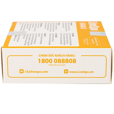 Dung dịch vệ sinh tai, mũi, họng Livespo Navax 5ml giảm sổ mũi, viêm tai, viêm xoang (5 ống x 5ml)
