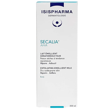 Kem Isis Pharma Secalia AHA dưỡng ẩm, làm mềm, giảm khô da, giảm kích ứng (200ml)