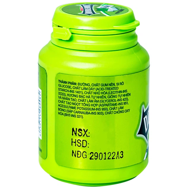 Kẹo sing-gum Doublemint hương Bạc Hà thông cổ, mát họng (58.4g)