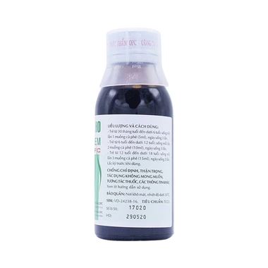 Siro ho trẻ em OPC điều trị viêm nhiễm đường hô hấp, các chứng ho gió, ho cảm, ho có đàm, đau họng