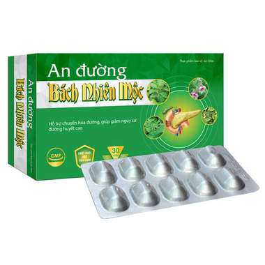 Thực phẩm bảo vệ sức khỏe An đường Bách Nhiên Mộc (30 viên)