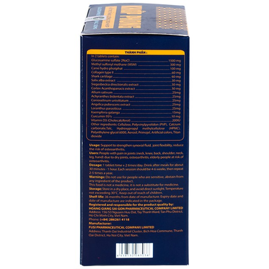 Thực phẩm bảo vệ sức khoẻ KHỚP PHONG (60 viên)