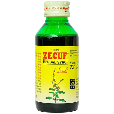 Zecuf Herbal Syrup hỗ trợ giúp bổ phế, giảm ho, làm dịu mát cổ họng và giảm cảm giác khó chịu do đau họng.