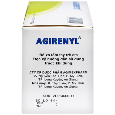 Thuốc Agirenyl 5000IU phòng và điều trị thiếu vitamin A (10 vỉ x 10 viên)