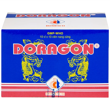 Thuốc Doragon hỗ trợ trị bệnh lý về gan (10 vỉ x 10 viên)