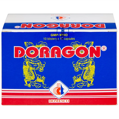 Thuốc Doragon hỗ trợ trị bệnh lý về gan (10 vỉ x 10 viên)