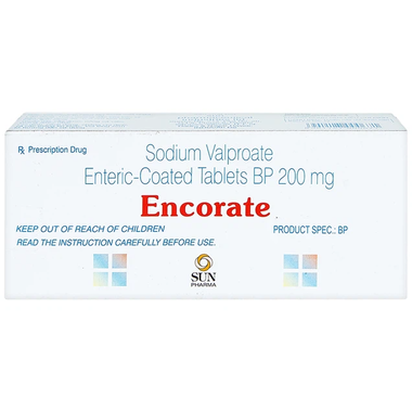 Thuốc Encorate hỗ trợ điều trị động kinh (Hộp 100 viên)