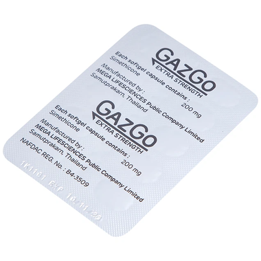 Thuốc GazGo 200mg điều trị khó chịu, căng đau, trướng bụng
