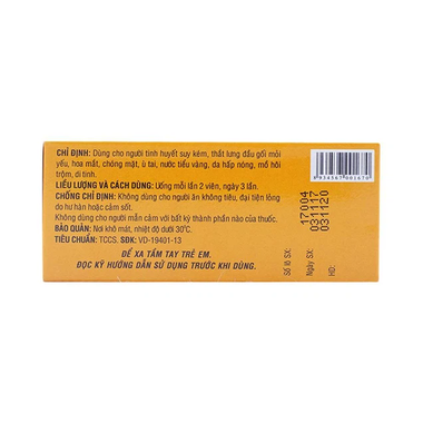 Thuốc Kidneyton Dùng Cho Người Tinh Huyết Suy Kém, Thắt Lưng Đầu Gối Mỏi Yếu (Hộp 5 Vỉ X 10 Viên)