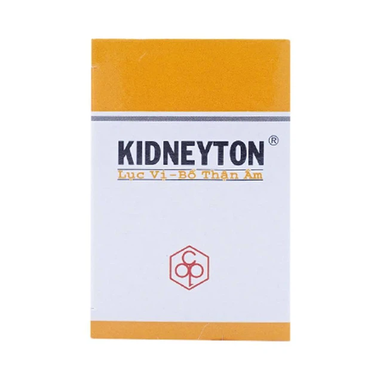 Thuốc Kidneyton Dùng Cho Người Tinh Huyết Suy Kém, Thắt Lưng Đầu Gối Mỏi Yếu (Hộp 5 Vỉ X 10 Viên)