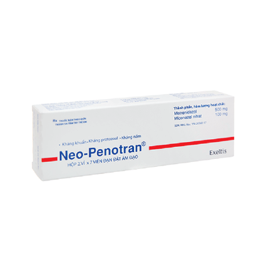 Viên đặt âm đạo Neo-Penotran MEGA We Care điều trị viêm âm đạo (2 vỉ x 7 viên)