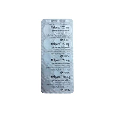 Viên nén Nolpaza 20mg KRKA điều trị bệnh trào ngược dạ dày – thực quản