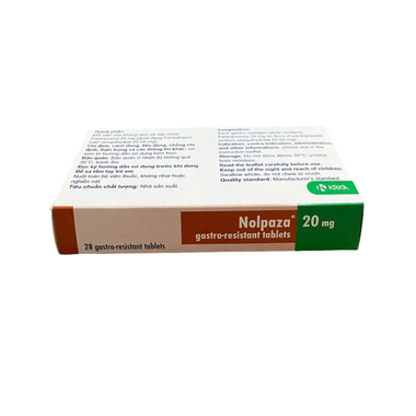Viên nén Nolpaza 20mg KRKA điều trị bệnh trào ngược dạ dày – thực quản