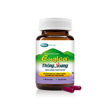 Viên Uống Thảo Dược Eugica Thông Xoang