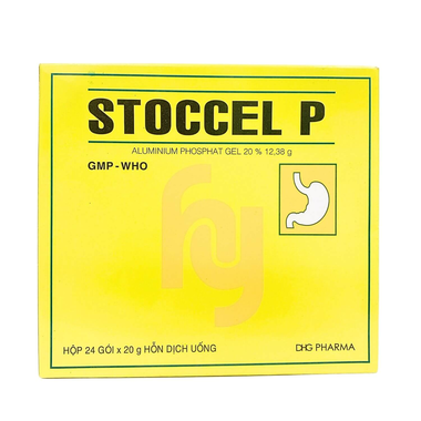 Hỗn dịch uống Stoccel P DHG điều trị viêm dạ dày cấp và mãn tính (24 gói x 20g)