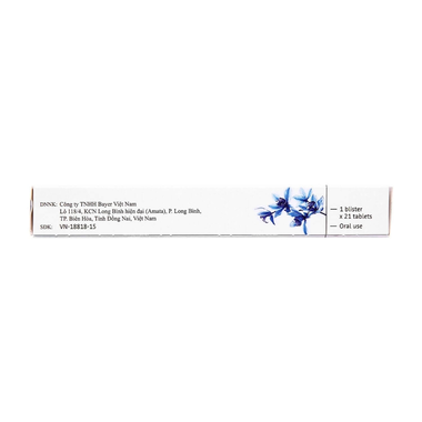 Viên nén Marvelon Bayer dùng để tránh thai (1 vỉ x 21 viên)