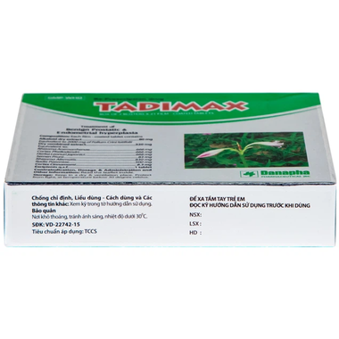 Thuốc Tadimax điều trị phì đại lành tính tuyến tiền liệt và u xơ tử cung (2 vỉ x 21 viên)