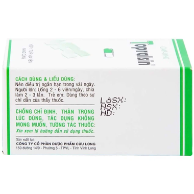 Thuốc Topralsin hỗ trợ điều trị triệu chứng ho khan (Hộp 24 viên)