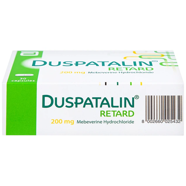Thuốc Duspatalin Retard Abbott điều trị đau do rối loạn chức năng tiêu hóa và đường mật (30 viên)