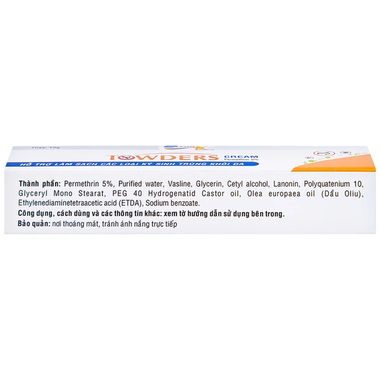 Kem Towders Cream Quang Xanh hỗ trợ phòng ngừa muỗi, ghẻ, chấy và giữ ẩm, mềm mịn da (15g)