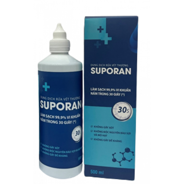 Dung dịch điện hóa diệt khuẩn SUPORAN (500 ml)