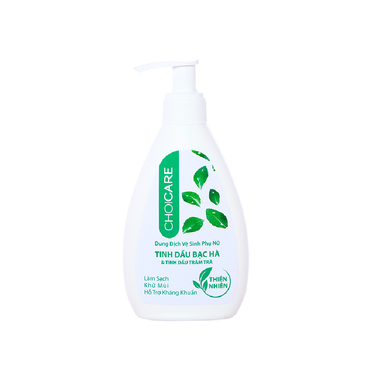 Dung dịch vệ sinh hằng ngày CHOICARE Trà Xanh chai 150ml
