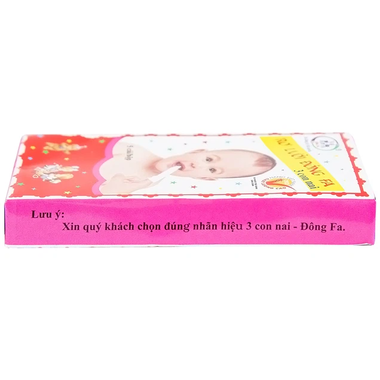 Gạc rơ lưỡi Đông Fa 3 Con Nai vệ sinh, làm sạch lưỡi, răng miệng cho bé ( 5 cái )