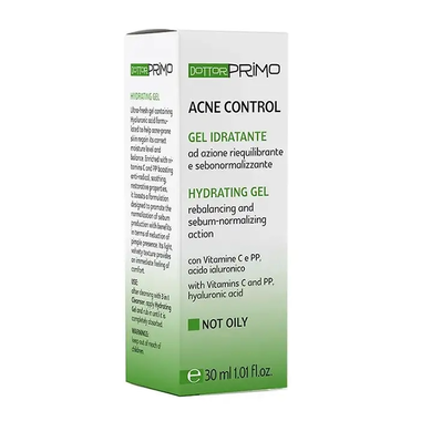 Gel Dưỡng Ẩm Giảm Mụn DottorPrimo Acne Control Hydrating (30ml)