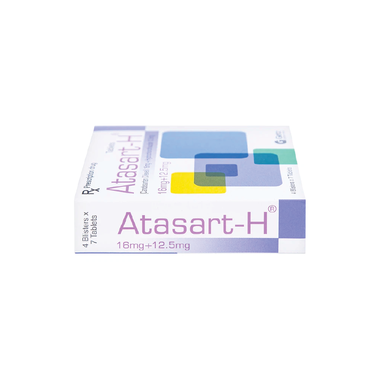 Thuốc Atasart-H 16mg/12.5mg Getz điều trị tăng huyết áp (4 vỉ x 7 viên)