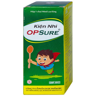 Thuốc Kiện Nhi Opsure Dùng Cho Trẻ Biếng Ăn, Tiêu Hóa Kém