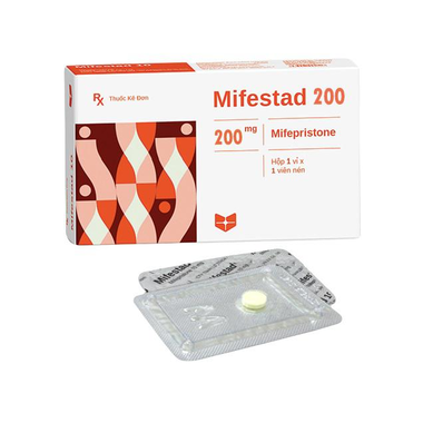 Thuốc Mifestad 200 Mg Stella Dùng Tránh Thai (Hộp 1 Viên)