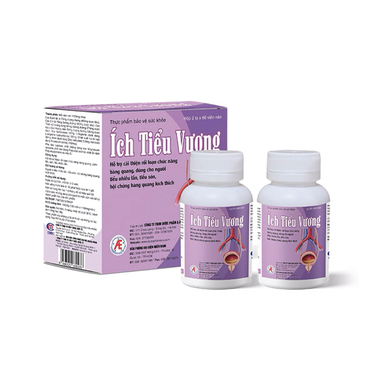 Thực phẩm bảo vệ sức khỏe Ích Tiểu Vương (120 viên) hỗ trợ cải thiện rối loạn chức năng bàng quang giảm tiểu són, tiểu nhiều lần