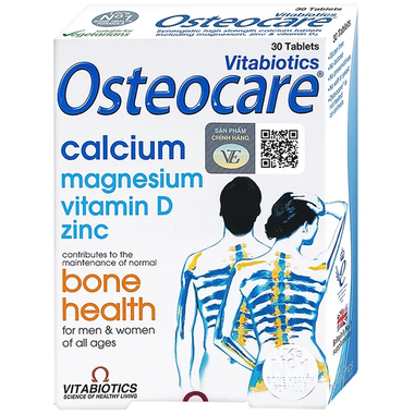 Thực phẩm bảo vệ sức khỏe Osteocare Tablets (30 viên)