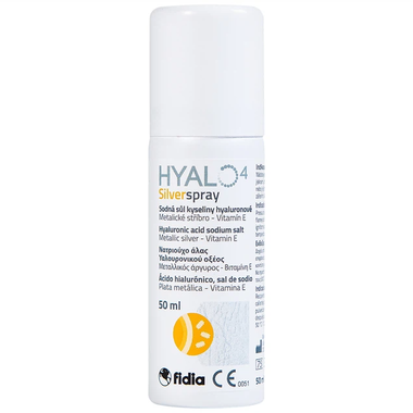 Chai xịt Hyalo4 Silver Spray hỗ trợ điều trị vết thương (50ml)