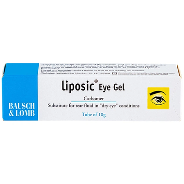 Gel nhỏ mắt Liposic Eye Gel điều trị triệu chứng cho bệnh khô mắt