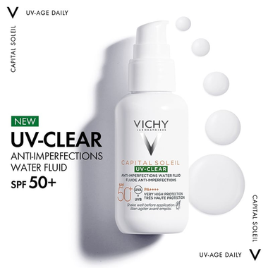 Kem chống nắng Vichy Capital Soleil UV-Clear SPF50 (Chai 40ml)