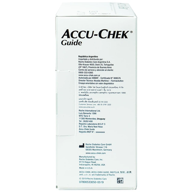 Máy đo đường huyết Accu-Chek Guide đo nhanh chóng và an toàn chỉ với một nút bấm