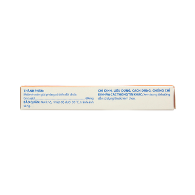 Thuốc Dorocron MR 60mg điều trị đái tháo đường type 2