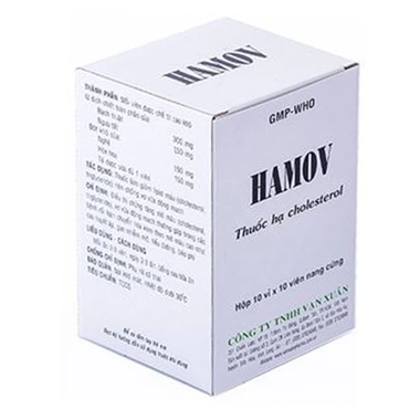 Thuốc Hamov Vạn Xuân hỗ trợ điều trị chứng tăng mỡ máu