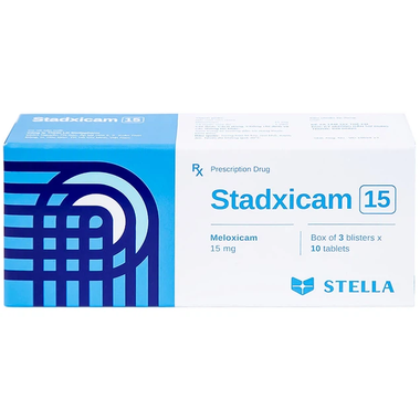 Thuốc Stadxicam 15 điều trị thoái hóa khớp, viêm khớp dạng thấp