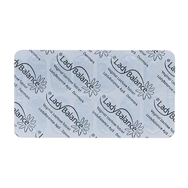 Viên đặt âm đạo Lady Balance giảm khí hư, ngứa rát âm đạo (1 vỉ x 12 viên)