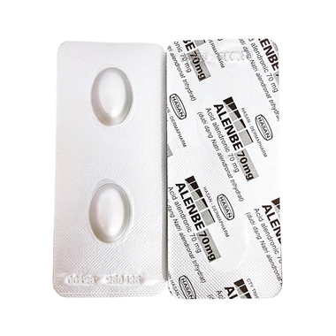 Thuốc Alenbe 70mg Hasan điều trị loãng xương (2 vỉ x 2 viên)