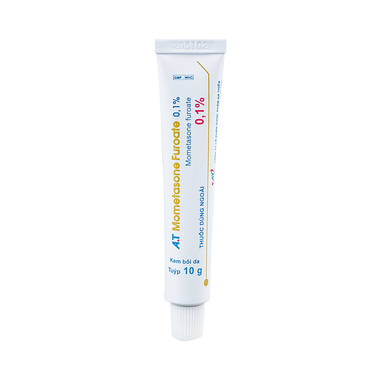 Kem A.T MOMETASONE FUROATE 0.1%  bôi điều trị viêm da, ngứa, vảy nến 10G